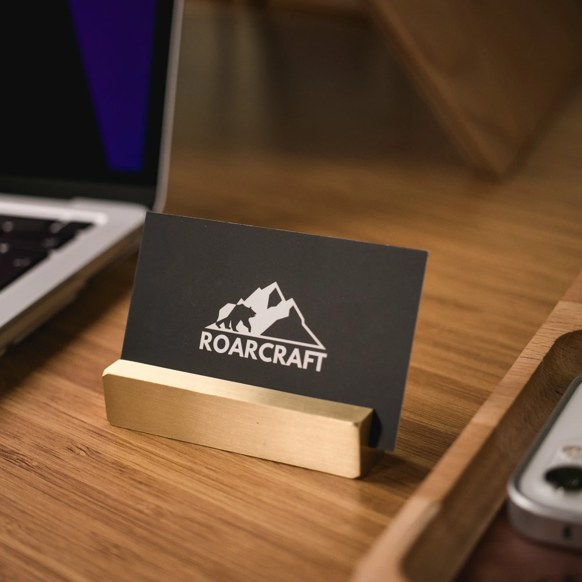 Brass Business Card Holder