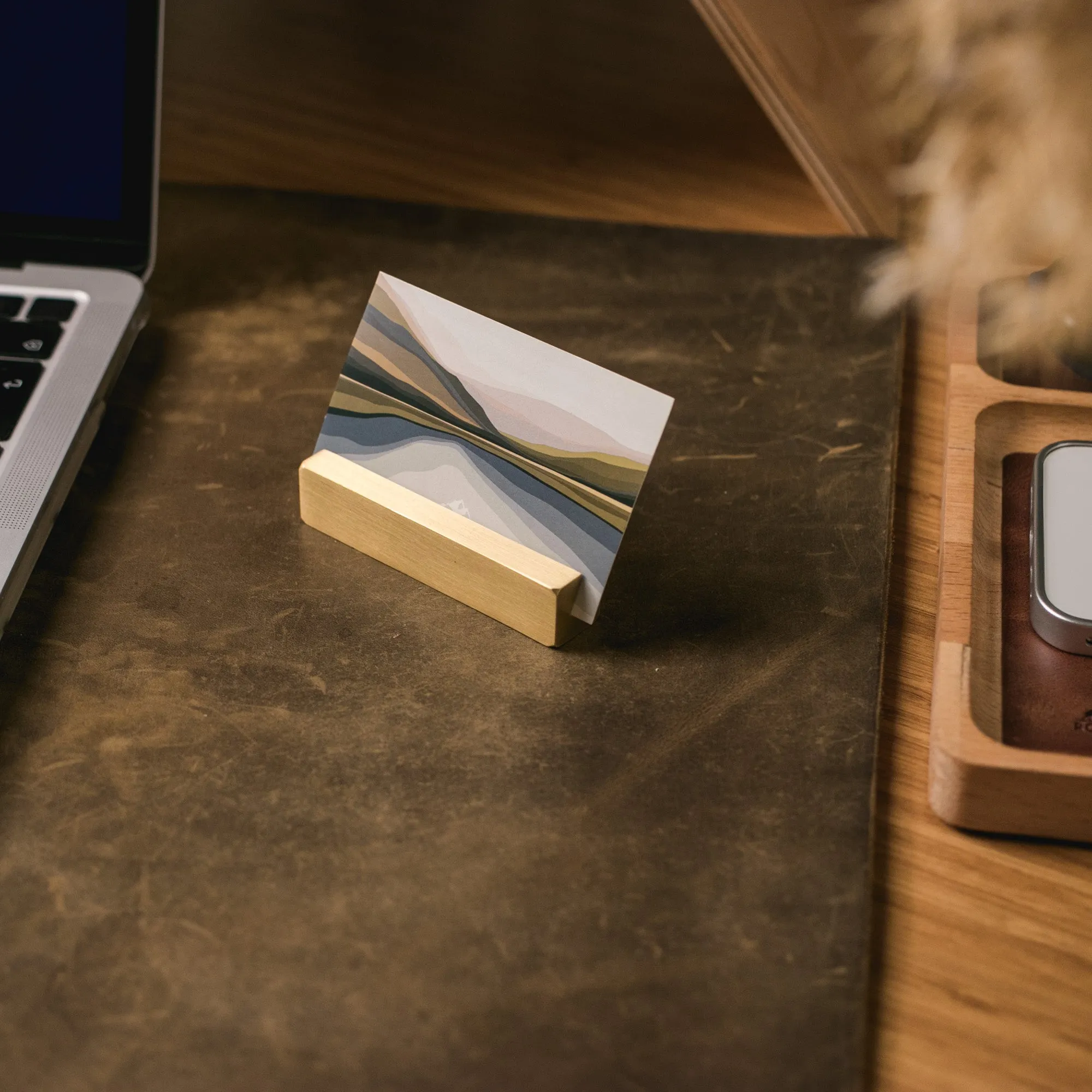 Brass Business Card Holder