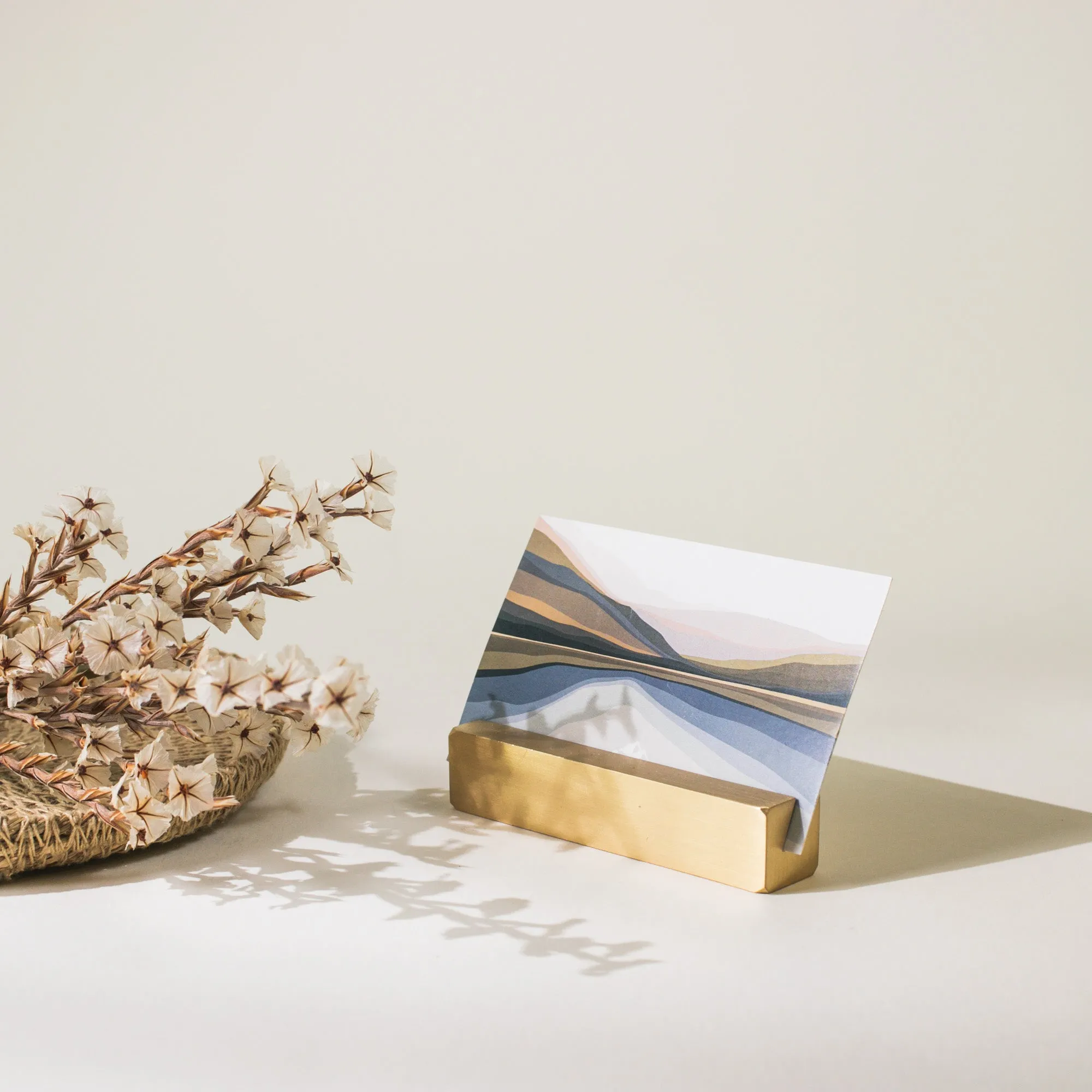Brass Business Card Holder