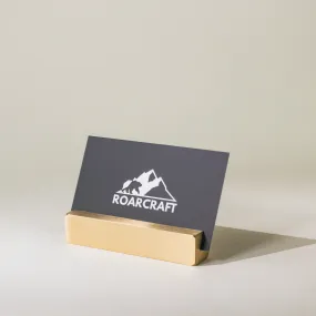 Brass Business Card Holder
