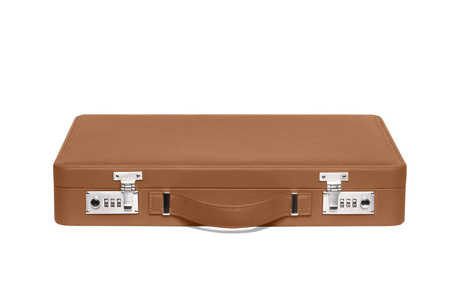 BUSINESS-KOFFER V01 NAPPA HELLBRAUN