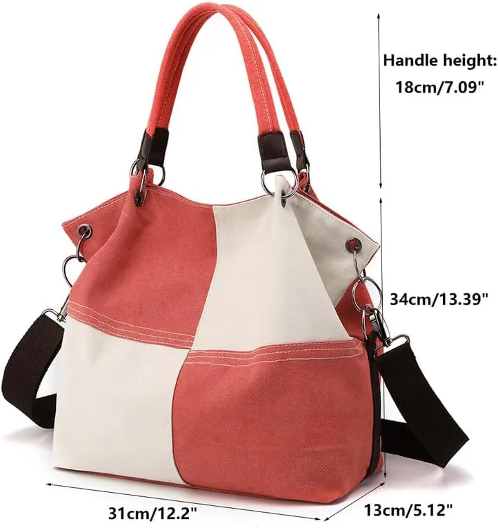 Crossbody Bags For Women Trendy Fashion Shoulder Bag Purse For Ladies Vintage Top Handle Bag Commuter Tote Handbags Red