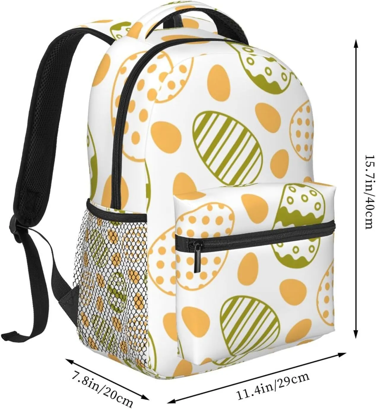 Easter Travel Laptop Backpack for Women Lightweight College Backpack Adjustable Fits 15.6 Inch Laptop Bag Waterproof for Men, Gym, Work