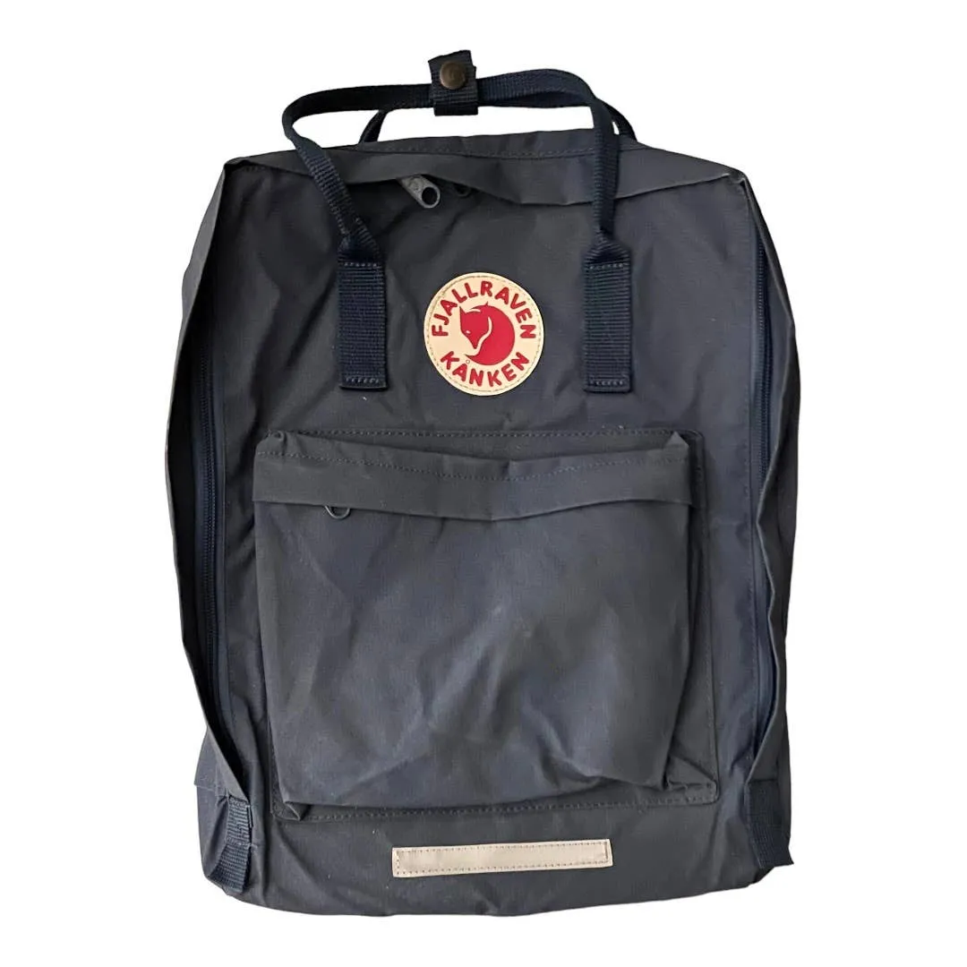 Fjallraven Kanken Backpack 17" Laptop Bag Black Lightweight New