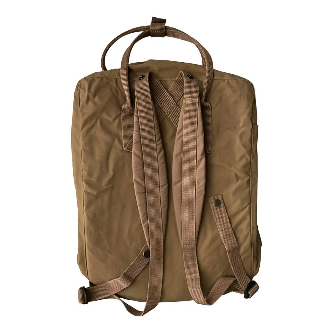 Fjallraven Kanken Backpack 17" Laptop Bag Sand Lightweight New