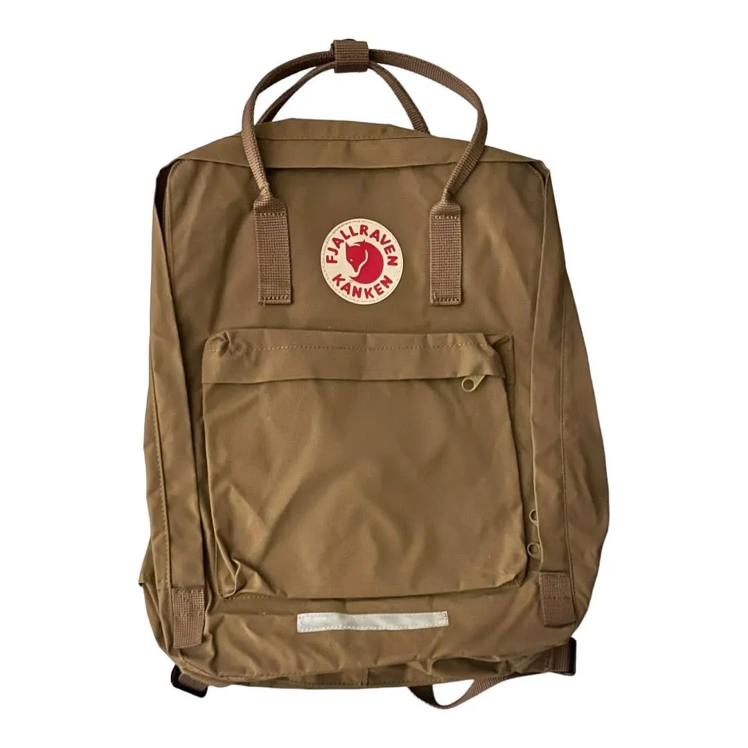 Fjallraven Kanken Backpack 17" Laptop Bag Sand Lightweight New
