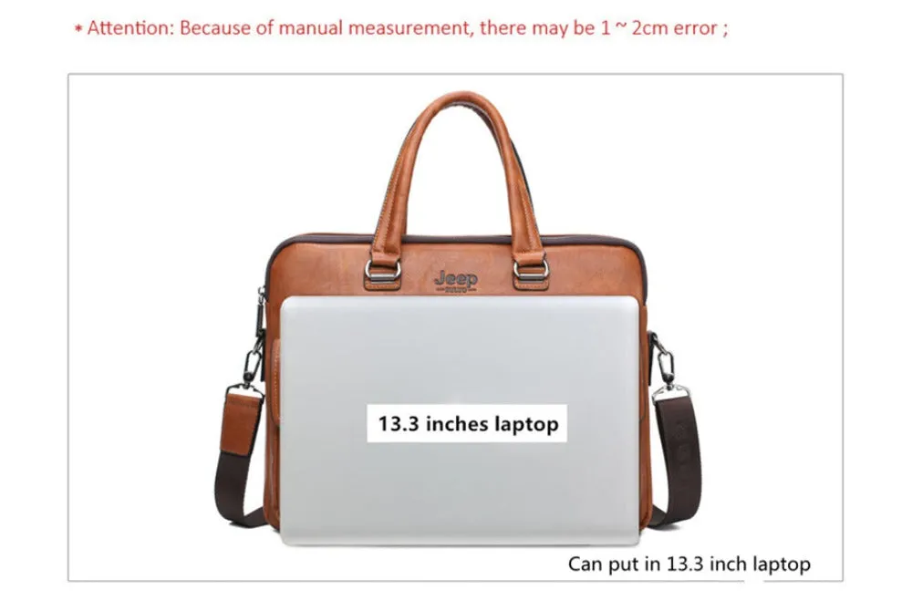leather handbag shoulder zipper compartment men's stylish travelbag ✈️ free.shipping