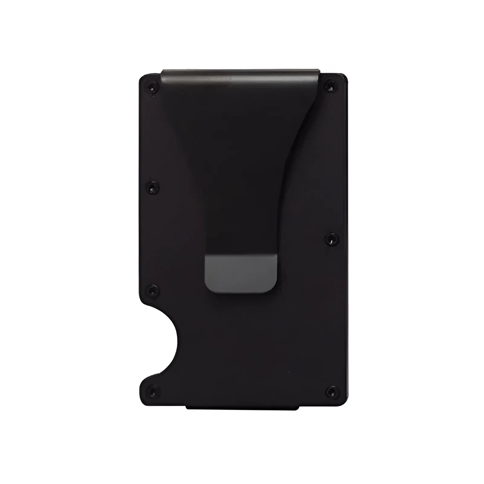 Men's Personalized RFID Blocking ID Wallet Money Clip