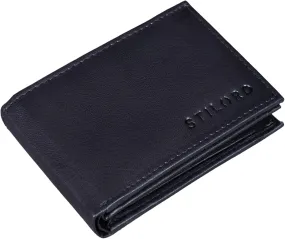 STILORD 'Lincoln' Mini Wallet RFID Leather Men's Slim Wallet Mini Wallet Small NFC Protector Small Wallet Genuine Leather in Gift Box Small