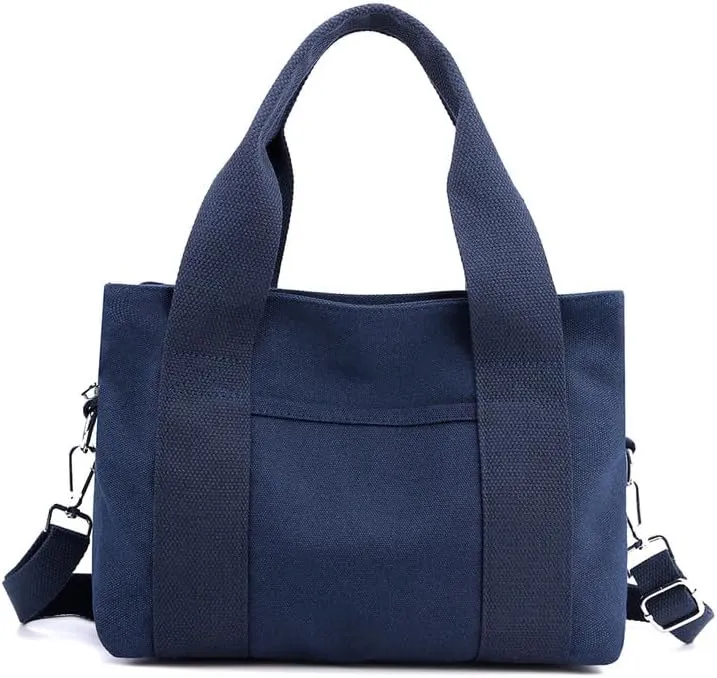 Top Handle Bag Crossbody Bags For Women Trendy Fashion Shoulder Bag Purse For Ladies Vintage Commuter Tote Handbags Dark Blue