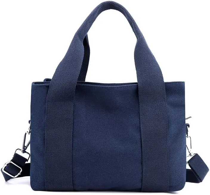 Top Handle Bag Crossbody Bags For Women Trendy Fashion Shoulder Bag Purse For Ladies Vintage Commuter Tote Handbags Dark Blue