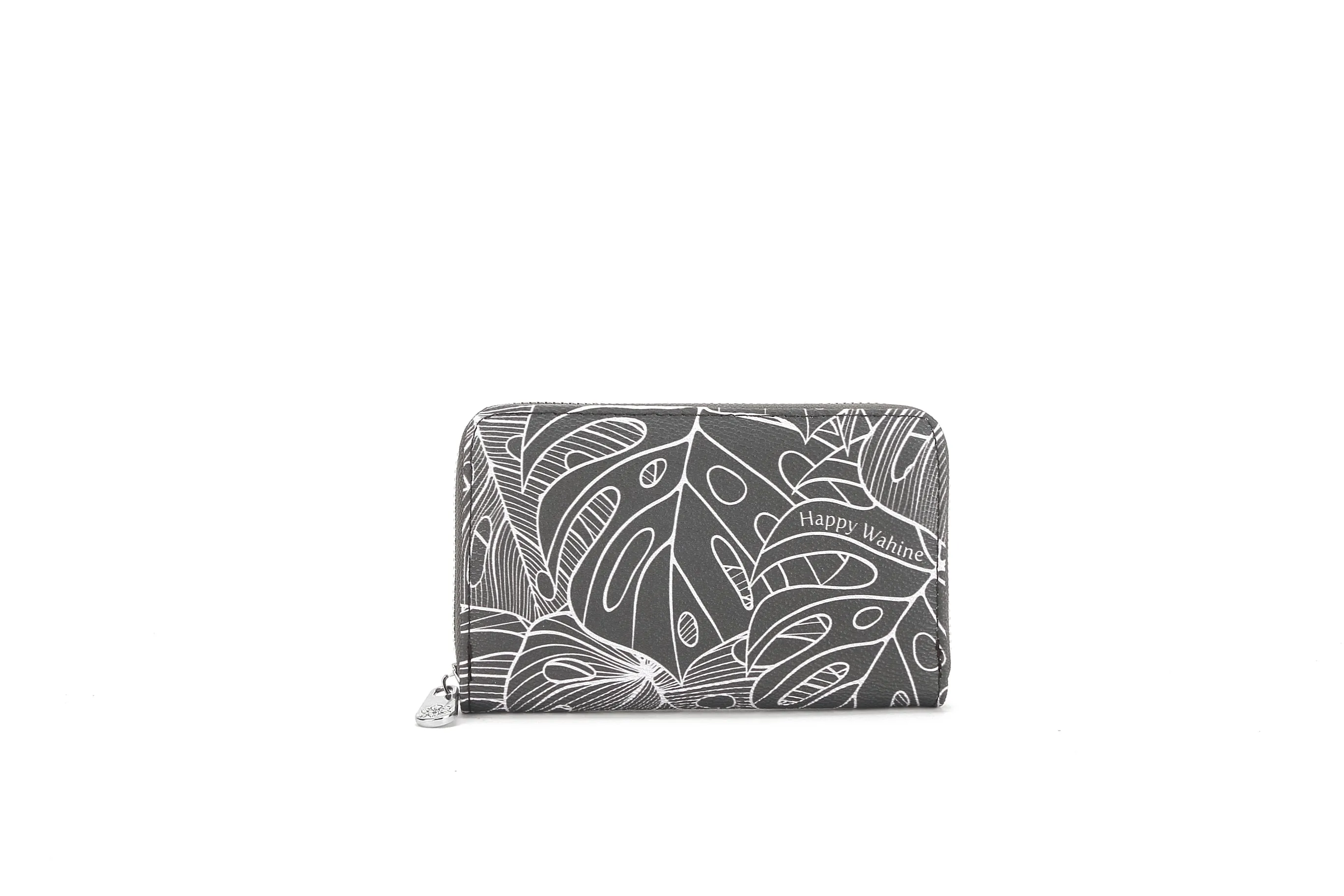Wallet Chloe Monstera Lines Grey